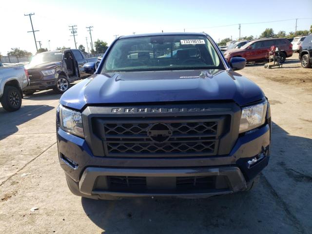 1N6ED1CL1NN674008 - 2022 NISSAN FRONTIER S BLUE photo 5