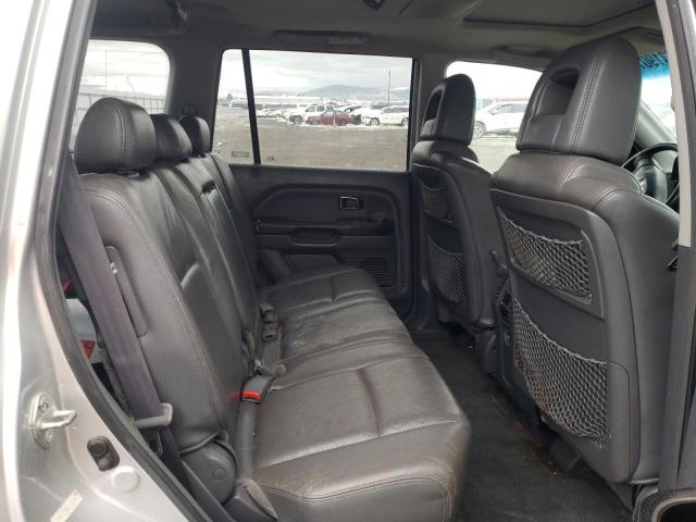 5FNYF18645B019496 - 2005 HONDA PILOT EXL SILVER photo 11