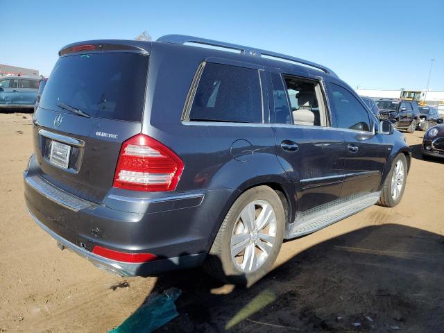 4JGBF2FE2CA791051 - 2012 MERCEDES-BENZ GL 350 BLUETEC GRAY photo 3