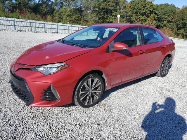 5YFBURHE4JP790718 - 2018 TOYOTA COROLLA L RED photo 1