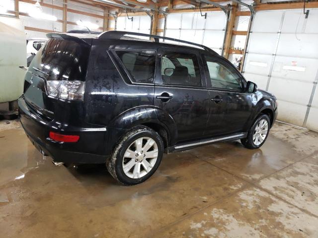 JA4AS3AW0CU004933 - 2012 MITSUBISHI OUTLANDER SE BLACK photo 3