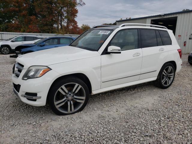 WDCGG8JB4EG313490 - 2014 MERCEDES-BENZ GLK 350 4MATIC WHITE photo 1