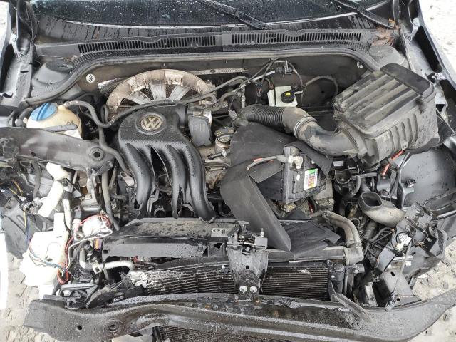 3VW2K7AJ8BM374551 - 2011 VOLKSWAGEN JETTA BASE Grau Foto 11