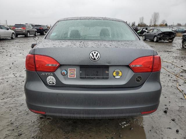 3VW2K7AJ8BM374551 - 2011 VOLKSWAGEN JETTA BASE Grau Foto 6