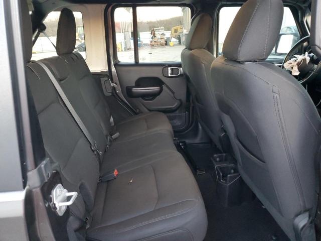 1C4HJXDG8KW528207 - 2019 JEEP WRANGLER U SPORT ნაცრისფერი ფოტო 10