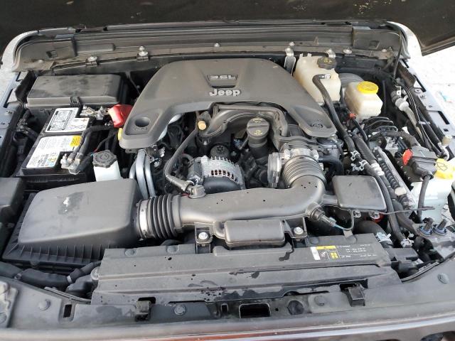 1C4HJXDG8KW528207 - 2019 JEEP WRANGLER U SPORT ნაცრისფერი ფოტო 11