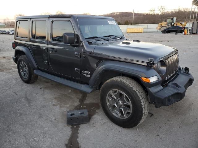 1C4HJXDG8KW528207 - 2019 JEEP WRANGLER U SPORT ნაცრისფერი ფოტო 4