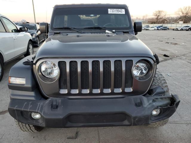 1C4HJXDG8KW528207 - 2019 JEEP WRANGLER U SPORT ნაცრისფერი ფოტო 5