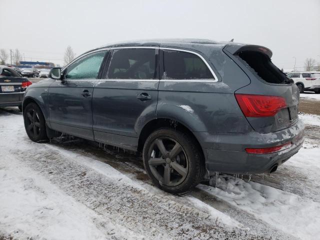 WA1WGCFEXFD001839 - 2015 AUDI Q7 PRESTIGE GRAY photo 2