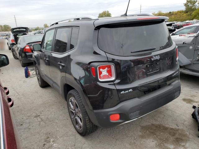 ZACCJBDB8HPG63582 - 2017 JEEP RENEGADE LIMITED BLACK photo 2