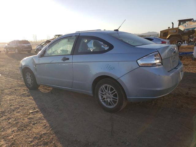 1FAHP33N78W127902 - 2008 FORD FOCUS SE BLUE photo 2