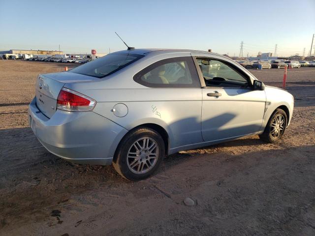 1FAHP33N78W127902 - 2008 FORD FOCUS SE BLUE photo 3