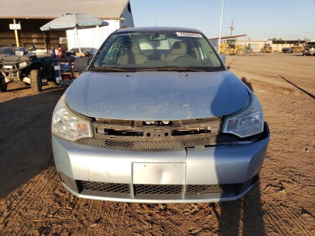 1FAHP33N78W127902 - 2008 FORD FOCUS SE BLUE photo 5