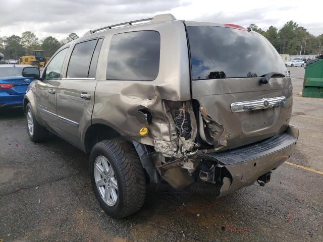 1A8HX58P17F522746 - 2007 CHRYSLER ASPEN LIMITED ოქროსფერი ფოტო 2