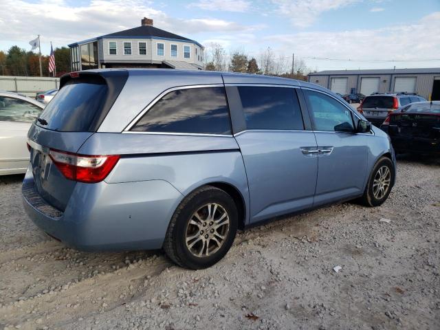 5FNRL5H47DB075613 - 2013 HONDA ODYSSEY EX TURQUOISE photo 3