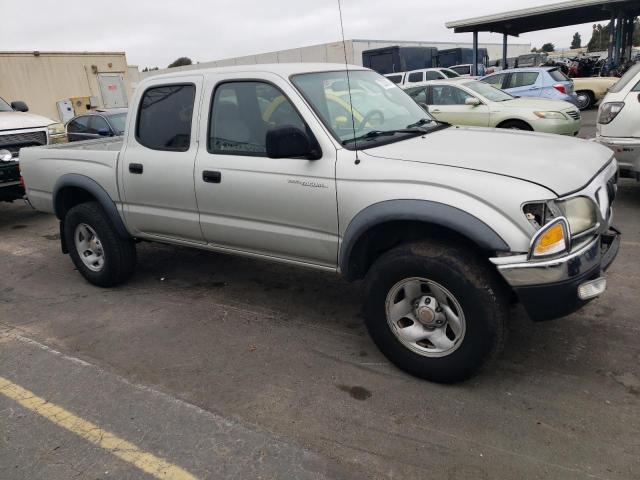 5TEGM92N83Z150930 - 2003 TOYOTA TACOMA DOUBLE CAB PRERUNNER GRAY photo 4