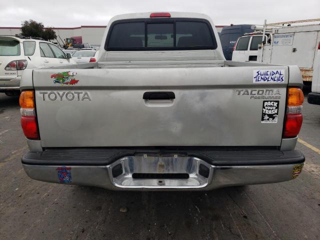 5TEGM92N83Z150930 - 2003 TOYOTA TACOMA DOUBLE CAB PRERUNNER GRAY photo 6