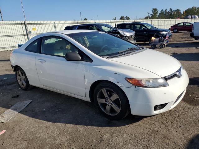 2HGFG12636H555768 - 2006 HONDA CIVIC LX WHITE photo 4