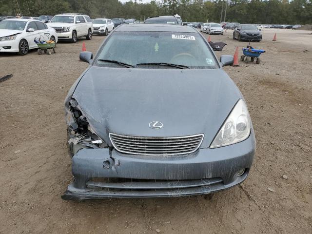 JTHBA30G555110085 - 2005 LEXUS ES 330 BLUE photo 5