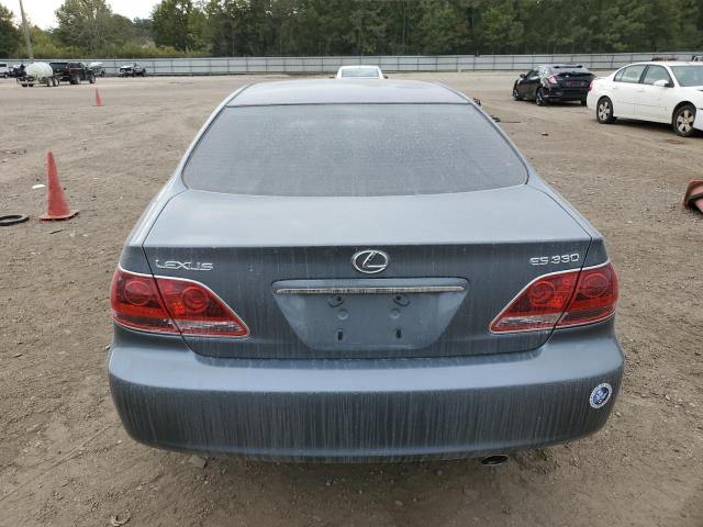 JTHBA30G555110085 - 2005 LEXUS ES 330 BLUE photo 6