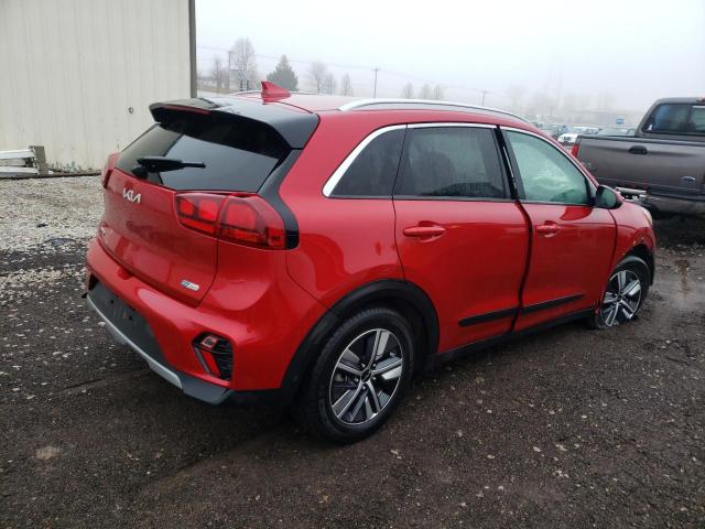 KNDCB3LC0N5509501 - 2022 KIA NIRO LX RED photo 3