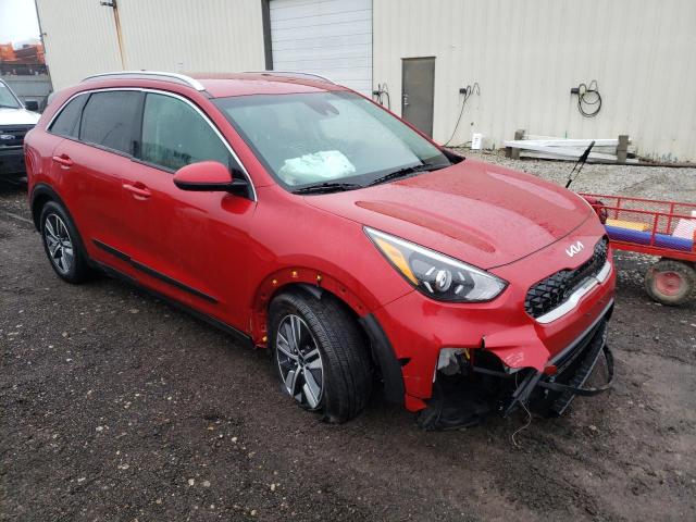 KNDCB3LC0N5509501 - 2022 KIA NIRO LX RED photo 4