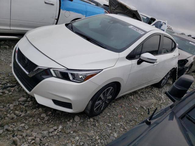 3N1CN8EV2LL820494 - 2020 NISSAN VERSA SV WHITE photo 1