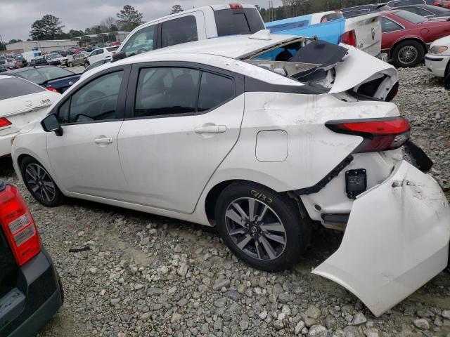 3N1CN8EV2LL820494 - 2020 NISSAN VERSA SV WHITE photo 2