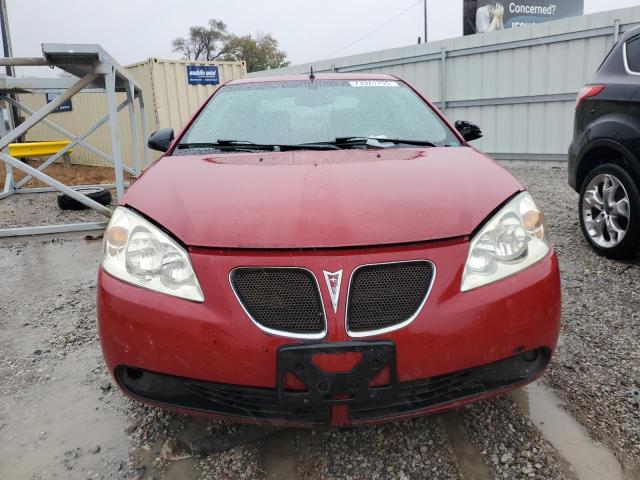 1G2ZH158X64174314 - 2006 PONTIAC G6 GT RED photo 5