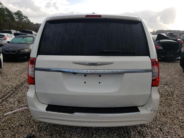 2A4RR5DG7BR635852 - 2011 CHRYSLER TOWN & COU TOURING WHITE photo 6
