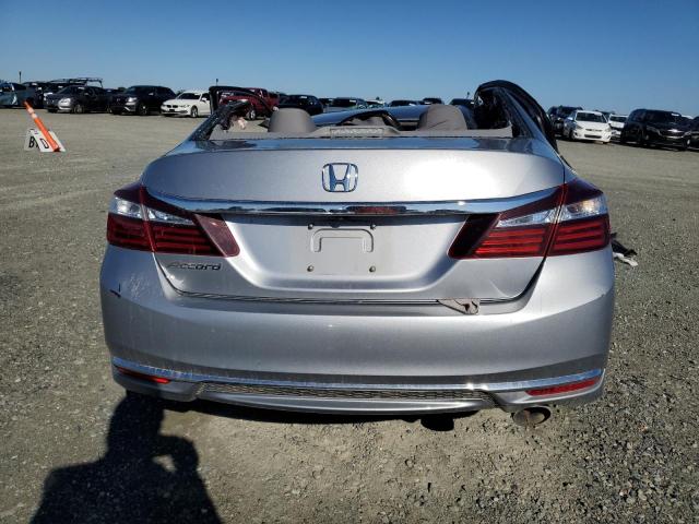 1HGCR2F36HA130890 - 2017 HONDA ACCORD LX SILVER photo 6