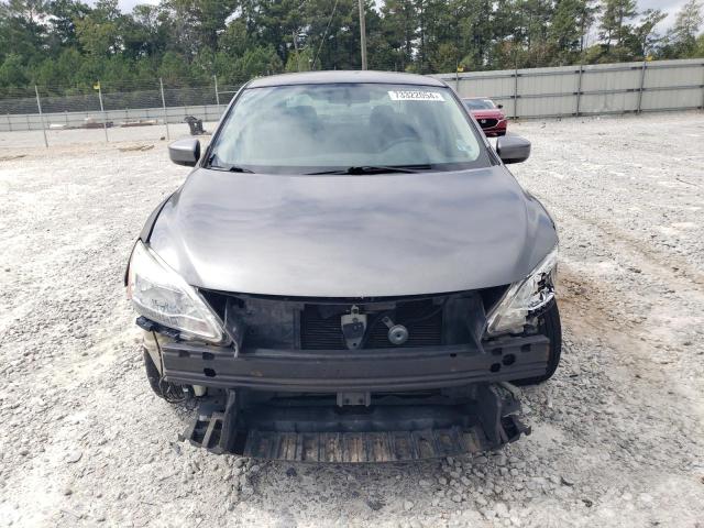 3N1AB7AP4FY382974 - 2015 NISSAN SENTRA S GRAY photo 5