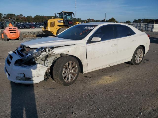 1G11G5SX5DF210760 - 2013 CHEVROLET MALIBU 3LT WHITE photo 1