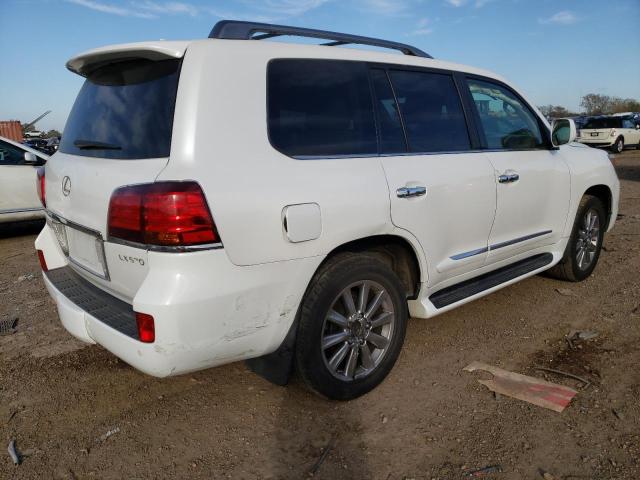 JTJHY7AX6A4038176 - 2010 LEXUS LX 570 WHITE photo 3