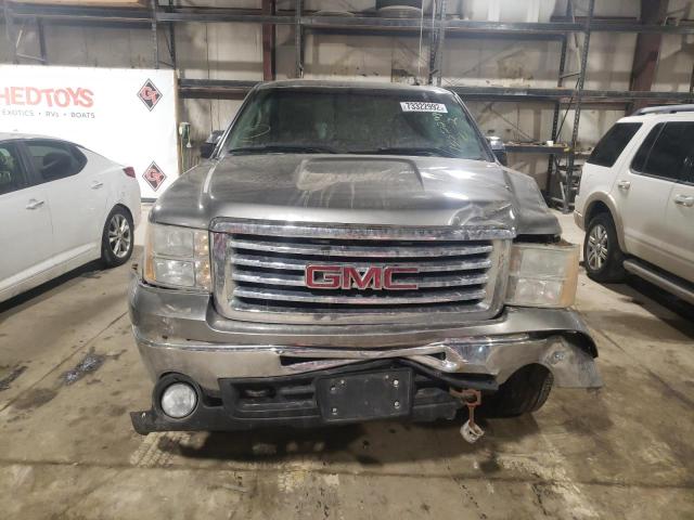 3GTEK23349G234586 - 2009 GMC SIERRA K1500 SLE GRAY photo 5