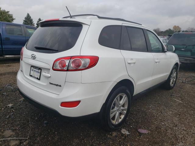 5XYZH4AG0BG006316 - 2011 HYUNDAI SANTA FE SE WHITE photo 3