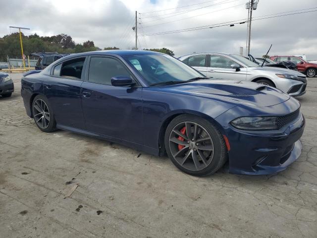 2C3CDXL9XGH317413 - 2016 DODGE CHARGER SRT HELLCAT BLUE photo 4