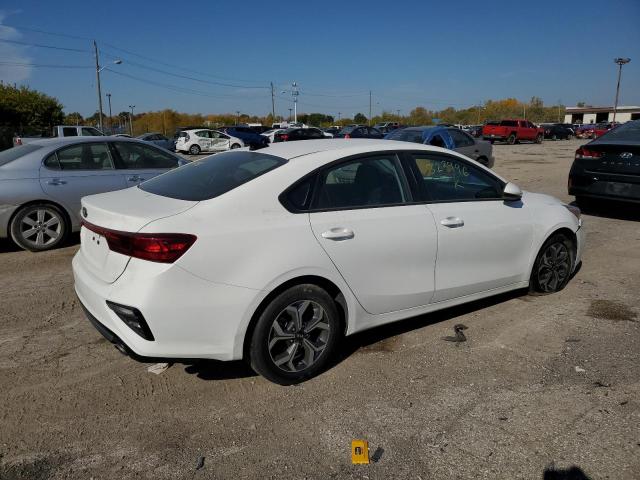 3KPF24AD3ME322996 - 2021 KIA FORTE FE WHITE photo 3