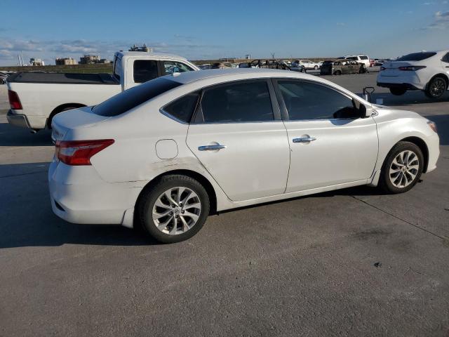 3N1AB7AP1KY285614 - 2019 NISSAN SENTRA S WHITE photo 3