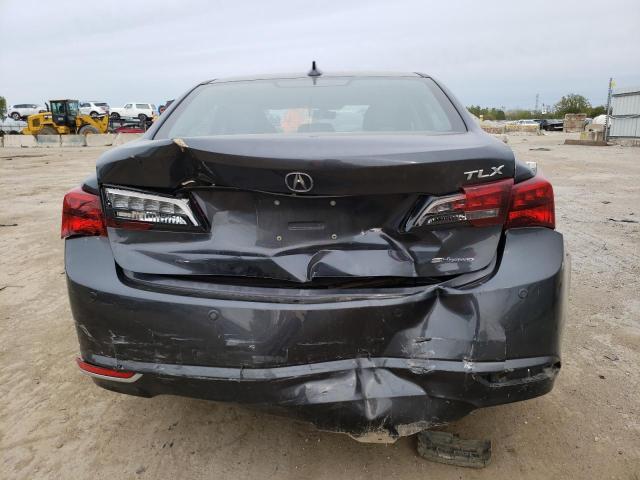 19UUB3F76FA010389 - 2015 ACURA TLX ADVANCE GRAY photo 6