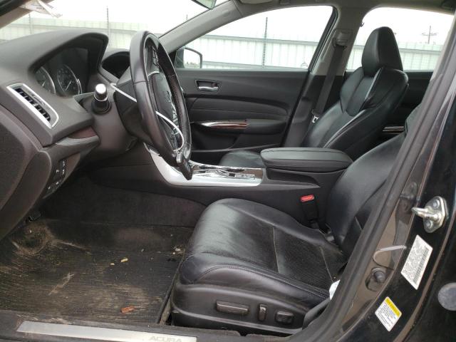 19UUB3F76FA010389 - 2015 ACURA TLX ADVANCE GRAY photo 7