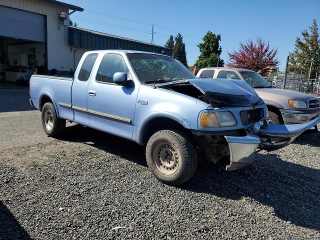 2FTEX18L5VCA41228 - 1997 FORD F150 BLUE photo 4