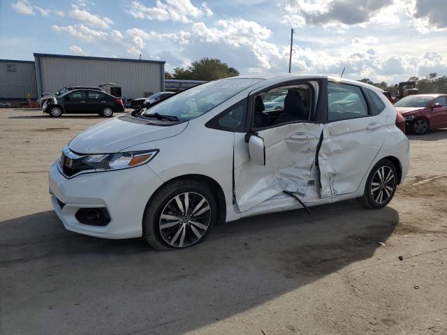 3HGGK5H9XKM716382 - 2019 HONDA FIT EXL WHITE photo 1