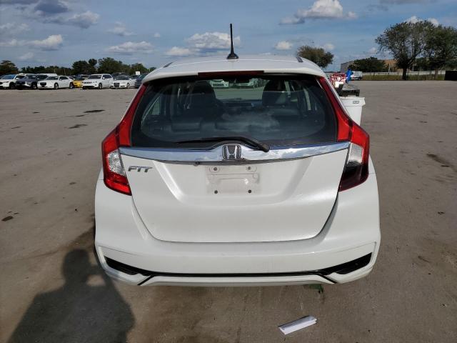 3HGGK5H9XKM716382 - 2019 HONDA FIT EXL WHITE photo 6