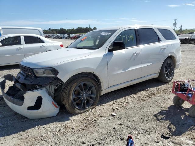 1C4RDHAG1MC540676 - 2021 DODGE DURANGO SXT WHITE photo 1