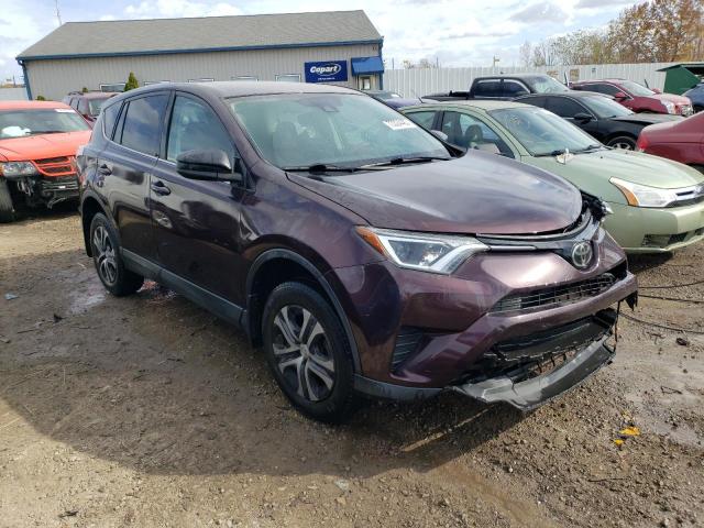 2T3ZFREV6JW464504 - 2018 TOYOTA RAV4 LE BURGUNDY photo 4