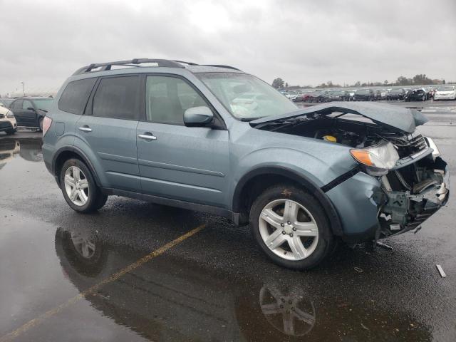 JF2SH64649H751945 - 2009 SUBARU FORESTER 2.5X LIMITED BLUE photo 4