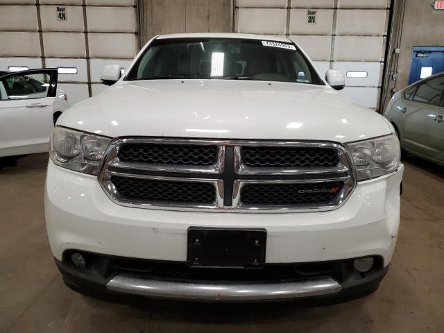 1C4RDJDG8DC518029 - 2013 DODGE DURANGO CREW WHITE photo 5