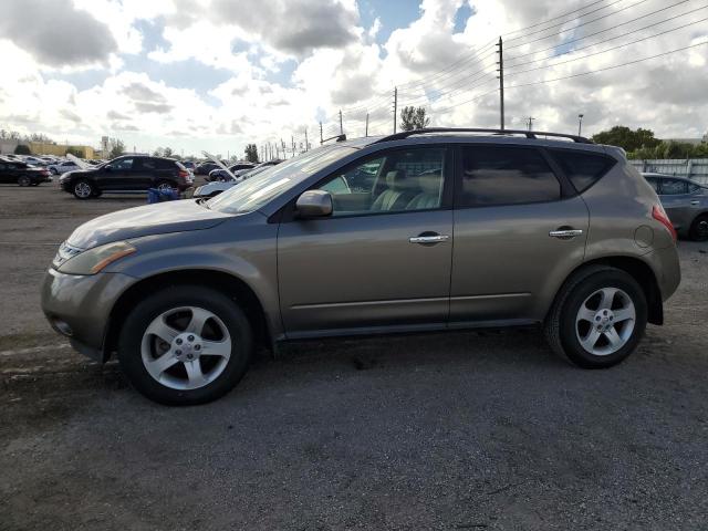 JN8AZ08T44W218703 - 2004 NISSAN MURANO SL BROWN photo 1