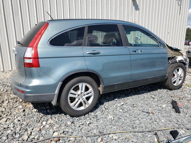 5J6RE3H7XAL047767 - 2010 HONDA CR-V EXL TEAL photo 3